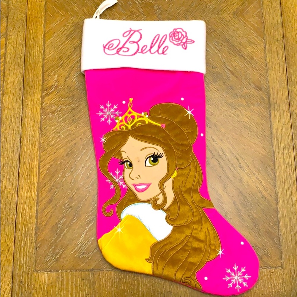 Princess Belle Christmas stocking